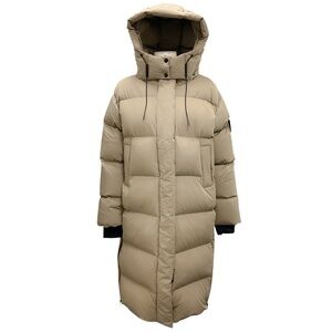 RUDSAK CEMENT DANIELLE MAXI DOWN PUFFER COAT